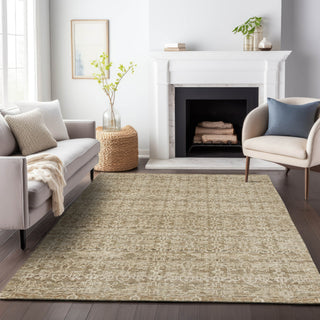 Piper Looms Chantille Stripes ACN2152 Brown Machine Washable Area Rug Lifestyle Image Feature