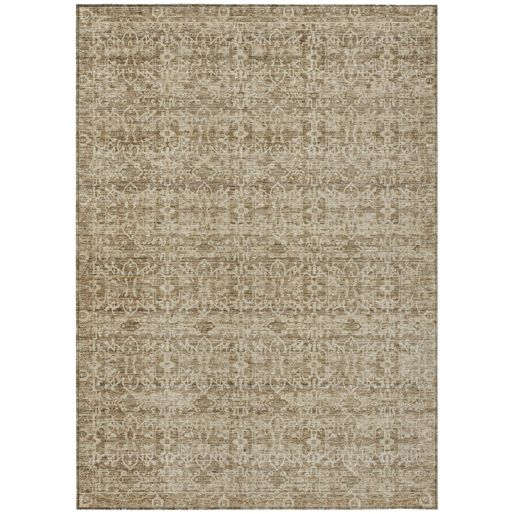 Piper Looms Chantille Stripes ACN2152 Brown Machine Washable Area Rug main image
