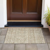 Piper Looms Chantille Stripes ACN2152 Brown Machine Washable Area Rug Scatter Outdoor Lifestyle Image Feature