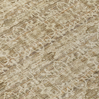 Piper Looms Chantille Stripes ACN2152 Brown Machine Washable Area Rug Swatch Image