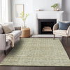 Piper Looms Chantille Stripes ACN2152 Sage Machine Washable Area Rug Lifestyle Image Feature