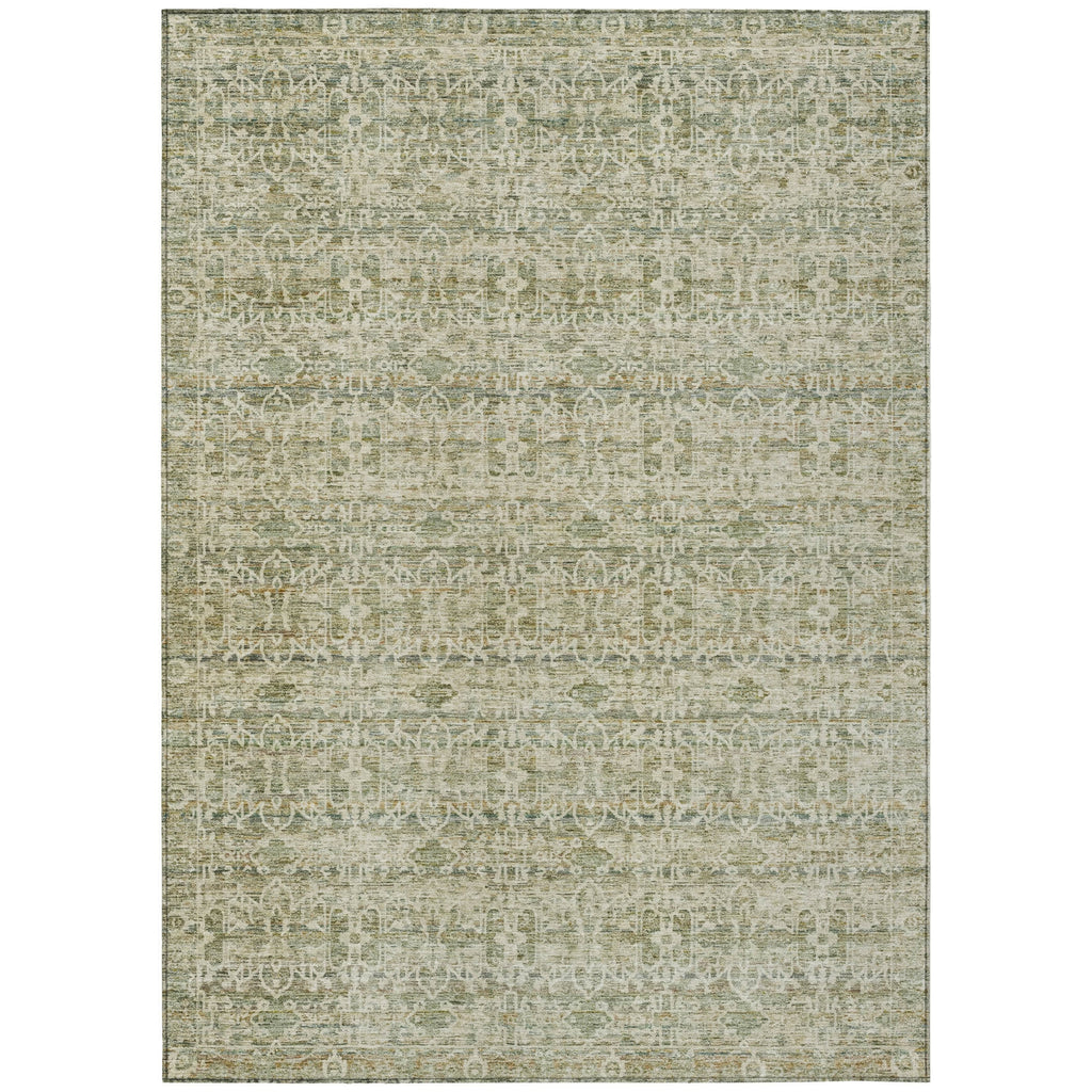 Piper Looms Chantille Stripes ACN2152 Sage Machine Washable Area Rug main image