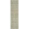 Piper Looms Chantille Stripes ACN2152 Sage Machine Washable Area Rug Runner Main Image