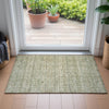 Piper Looms Chantille Stripes ACN2152 Sage Machine Washable Area Rug Scatter Lifestyle Image Feature