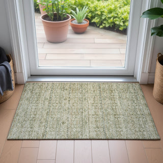 Piper Looms Chantille Stripes ACN2152 Sage Machine Washable Area Rug Scatter Lifestyle Image Feature