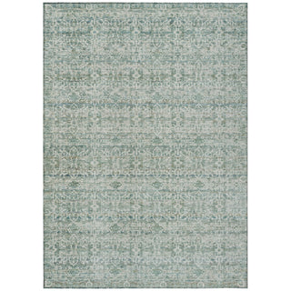 Piper Looms Chantille Stripes ACN2152 Teal Machine Washable Area Rug main image