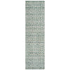 Piper Looms Chantille Stripes ACN2152 Teal Machine Washable Area Rug Runner Main Image