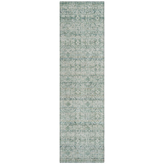 Piper Looms Chantille Stripes ACN2152 Teal Machine Washable Area Rug Runner Main Image