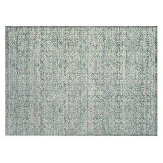 Piper Looms Chantille Stripes ACN2152 Teal Machine Washable Area Rug Scatter Main Image