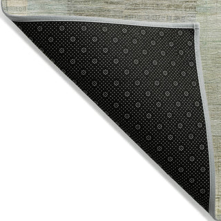 Piper Looms Chantille Stripes ACN2153 Linen Machine Washable Area Rug Backing Image