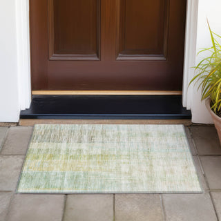 Piper Looms Chantille Stripes ACN2153 Linen Machine Washable Area Rug Scatter Outdoor Lifestyle Image Feature
