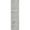 Piper Looms Chantille Stripes ACN2154 Aqua Machine Washable Area Rug Runner Main Image