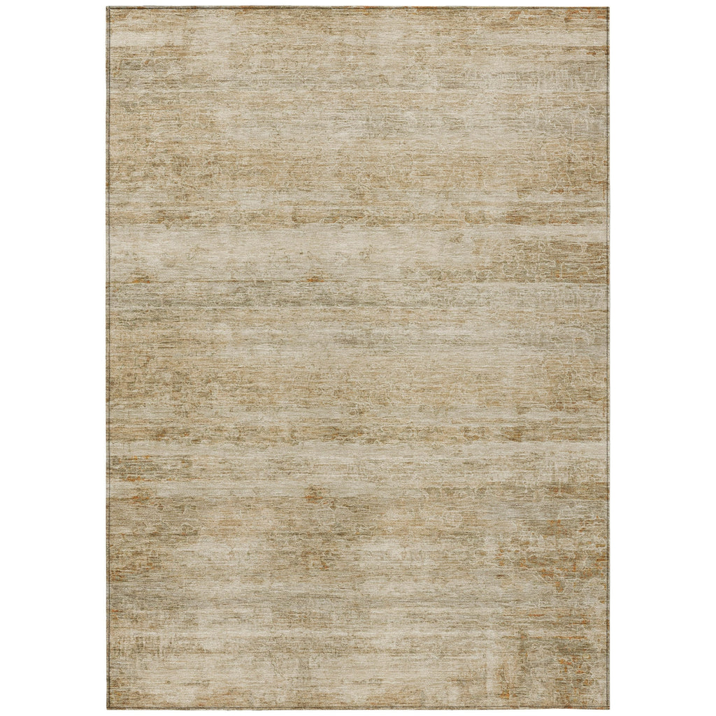 Piper Looms Chantille Stripes ACN2154 Brown Machine Washable Area Rug main image