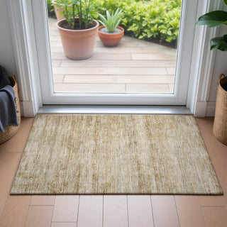 Piper Looms Chantille Stripes ACN2154 Brown Machine Washable Area Rug Scatter Lifestyle Image Feature
