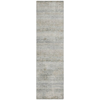 Piper Looms Chantille Stripes ACN2154 Granite Machine Washable Area Rug Runner Main Image