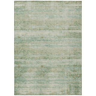 Piper Looms Chantille Stripes ACN2154 Green Machine Washable Area Rug main image