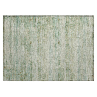 Piper Looms Chantille Stripes ACN2154 Green Machine Washable Area Rug Scatter Main Image