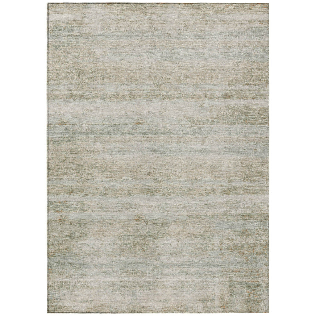 Piper Looms Chantille Stripes ACN2154 Putty Machine Washable Area Rug main image