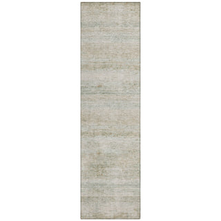 Piper Looms Chantille Stripes ACN2154 Putty Machine Washable Area Rug Runner Main Image