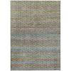 Piper Looms Chantille Stripes ACN2155 Aqua Machine Washable Area Rug main image