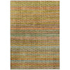 Piper Looms Chantille Stripes ACN2155 Coral Machine Washable Area Rug main image
