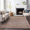 Piper Looms Chantille Stripes ACN2155 Khaki Machine Washable Area Rug Lifestyle Image Feature