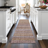 Piper Looms Chantille Stripes ACN2155 Khaki Machine Washable Area Rug Runner Lifestyle Image Feature