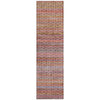 Piper Looms Chantille Stripes ACN2155 Pink Machine Washable Area Rug Runner Main Image