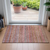 Piper Looms Chantille Stripes ACN2155 Pink Machine Washable Area Rug Scatter Lifestyle Image Feature