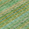 Piper Looms Chantille Stripes ACN2155 Teal Machine Washable Area Rug Swatch Image