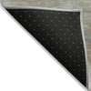 Piper Looms Chantille Modern ACN2156 Beige Machine Washable Area Rug Backing Image
