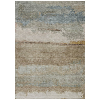 Piper Looms Chantille Modern ACN2156 Beige Machine Washable Area Rug main image