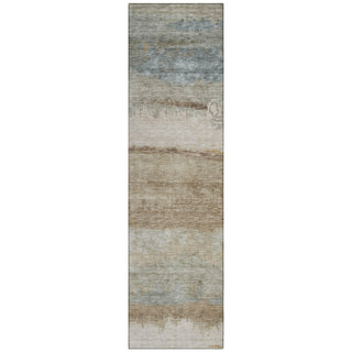 Piper Looms Chantille Modern ACN2156 Beige Machine Washable Area Rug Runner Main Image