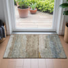 Piper Looms Chantille Modern ACN2156 Beige Machine Washable Area Rug Scatter Lifestyle Image Feature