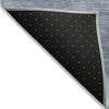 Piper Looms Chantille Modern ACN2156 Blue Machine Washable Area Rug Backing Image