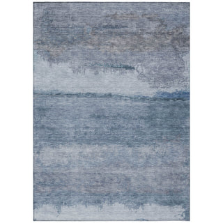 Piper Looms Chantille Modern ACN2156 Blue Machine Washable Area Rug main image