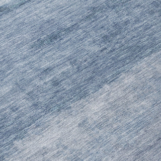 Piper Looms Chantille Modern ACN2156 Blue Machine Washable Area Rug Swatch Image