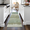 Piper Looms Chantille Modern ACN2156 Green Machine Washable Area Rug Runner Lifestyle Image Feature
