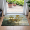 Piper Looms Chantille Abstract ACN2157 Brown Machine Washable Area Rug Scatter Lifestyle Image Feature