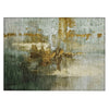 Piper Looms Chantille Abstract ACN2157 Brown Machine Washable Area Rug Scatter Main Image