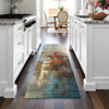 Piper Looms Chantille Abstract ACN2157 Paprika Machine Washable Area Rug Runner Lifestyle Image Feature