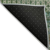 Piper Looms Chantille Abstract ACN2158 Aloe Machine Washable Area Rug Backing Image