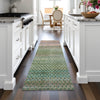 Piper Looms Chantille Abstract ACN2158 Aloe Machine Washable Area Rug Runner Lifestyle Image Feature