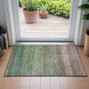 Piper Looms Chantille Abstract ACN2158 Aloe Machine Washable Area Rug Scatter Lifestyle Image Feature