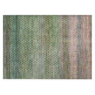 Piper Looms Chantille Abstract ACN2158 Aloe Machine Washable Area Rug Scatter Main Image