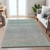 Piper Looms Chantille Abstract ACN2158 Beige Machine Washable Area Rug Lifestyle Image Feature