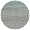 Piper Looms Chantille Abstract ACN2158 Beige Machine Washable Area Rug Round Main Image