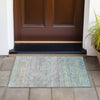 Piper Looms Chantille Abstract ACN2158 Beige Machine Washable Area Rug Scatter Outdoor Lifestyle Image Feature
