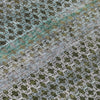 Piper Looms Chantille Abstract ACN2158 Green Machine Washable Area Rug Swatch Image