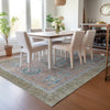 Piper Looms Chantille Global ACN2159 Copper Machine Washable Area Rug Lifestyle Image Feature